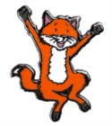 Fox Character Pin Badge - Book