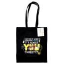 Harry Potter (Always You Three) Black Tote Bag - Book
