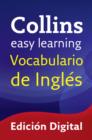 Easy Learning Vocabulario de ingles - eBook
