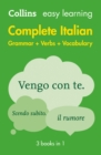 Easy Learning Italian Complete Grammar, Verbs and Vocabulary (3 books in 1) : Trusted Support for Learning - Book