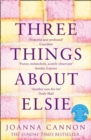 Three Things About Elsie - Book
