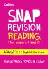 AQA GCSE 9-1 English Language Reading (Papers 1 & 2) Revision Guide : Ideal for the 2024 and 2025 Exams - Book