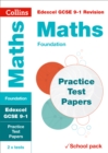 Edexcel GCSE 9-1 Maths Foundation Practice Test Papers : Shrink-Wrapped School Pack - Book