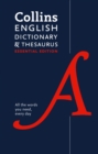 English Dictionary and Thesaurus Essential : All the Words You Need, Every Day - Book