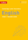Lower Secondary English Teacher's Guide: Stage 7 - Book
