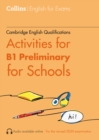 Activities for B1 Preliminary for Schools - Book