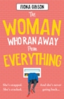 The Woman Who Ran Away from Everything - Book