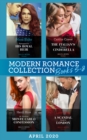 Modern Romance April 2020 Books 5-8 : Kidnapped for His Royal Heir (Passion in Paradise) / the Italian's Pregnant Cinderella / My Shocking Monte Carlo Confession / a Scandal Made in London - eBook