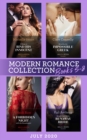Modern Romance July Books 5-8 : A Baby to Bind His Innocent (the Sicilian Marriage Pact) / Hired by the Impossible Greek / a Forbidden Night with the Housekeeper / Revelations of His Runaway Bride - eBook