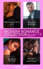 Modern Romance June 2023 Books 1-4 : Midnight Surrender to the Spaniard (Heirs to the Romero Empire) / Her Diamond Deal with the CEO / the Reason for His Wife's Return / One Night in My Rival's Bed - eBook