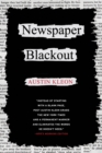 Newspaper Blackout - Book