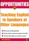 Opportunities in Teaching English to Speakers of Other Languages - eBook