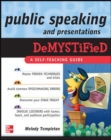 Public Speaking and Presentations Demystified - eBook