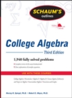 Schaum's Outline of College Algebra, Third Edition - eBook