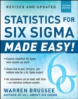 Statistics for Six Sigma Made Easy! Revised and Expanded Second Edition - Book
