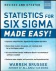 Statistics for Six Sigma Made Easy! Revised and Expanded Second Edition - eBook