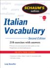 Schaum's Outline of Italian Vocabulary, Second Edition - eBook