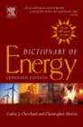 Dictionary of Energy - eBook