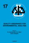 Quality Assurance for Environmental Analysis : Method Evaluation within the Measurements and Testing Programme (BCR) - eBook