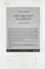 You Are Not A Gadget : A Manifesto - eBook