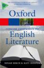 The Concise Oxford Companion to English Literature - eBook