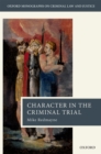 Character in the Criminal Trial - eBook