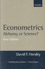 Econometrics: Alchemy or Science? : Essays in Econometric Methodology - eBook