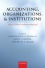 Accounting, Organizations, and Institutions : Essays in Honour of Anthony Hopwood - eBook