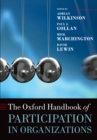 The Oxford Handbook of Participation in Organizations - eBook