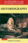 The Oxford History of the British Empire: Volume V: Historiography - eBook