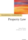 Philosophical Foundations of Property Law - eBook