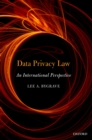 DATA PRIVACY LAW:INT PERSPECTIVE C : An International Perspective - eBook