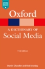 A Dictionary of Social Media - eBook