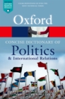 The Concise Oxford Dictionary of Politics and International Relations - eBook
