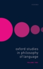 Oxford Studies in Philosophy of Language Volume 2 - eBook
