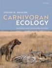 Carnivoran Ecology : The Evolution and Function of Communities - Book
