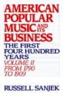 American Popular Music and Its Business : The First Four Hundred Years - eBook