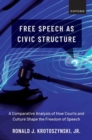 Free Speech as Civic Structure : A Comparative Analysis of How Courts and Culture Shape the Freedom of Speech - Book