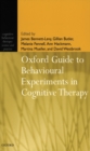 Oxford Guide to Behavioural Experiments in Cognitive Therapy - Book