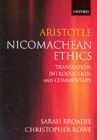 Aristotle: Nicomachean Ethics : Translation, Introduction, Commentary - Book