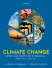 Climate Change : Impacts and Adaptation at Regional and Local Scales - Book