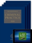 Blackstone's Criminal Practice 2020 (Book, All Supplements, and Digital Pack) - Book