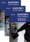 Blackstone's Police Manuals 2025 Three Volume Set - Book