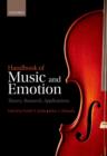 Handbook of Music and Emotion : Theory, Research, Applications - Book