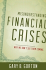Misunderstanding Financial Crises : Why We Don't See Them Coming - eBook