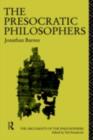 The Presocratic Philosophers - eBook