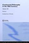 Routledge History of Philosophy Volume VIII : Twentieth Century Continental Philosophy - eBook