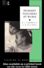 Primary Teachers at Work - eBook