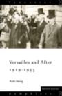 Versailles and After, 1919-1933 - eBook