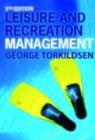 Leisure and Recreation Management - eBook